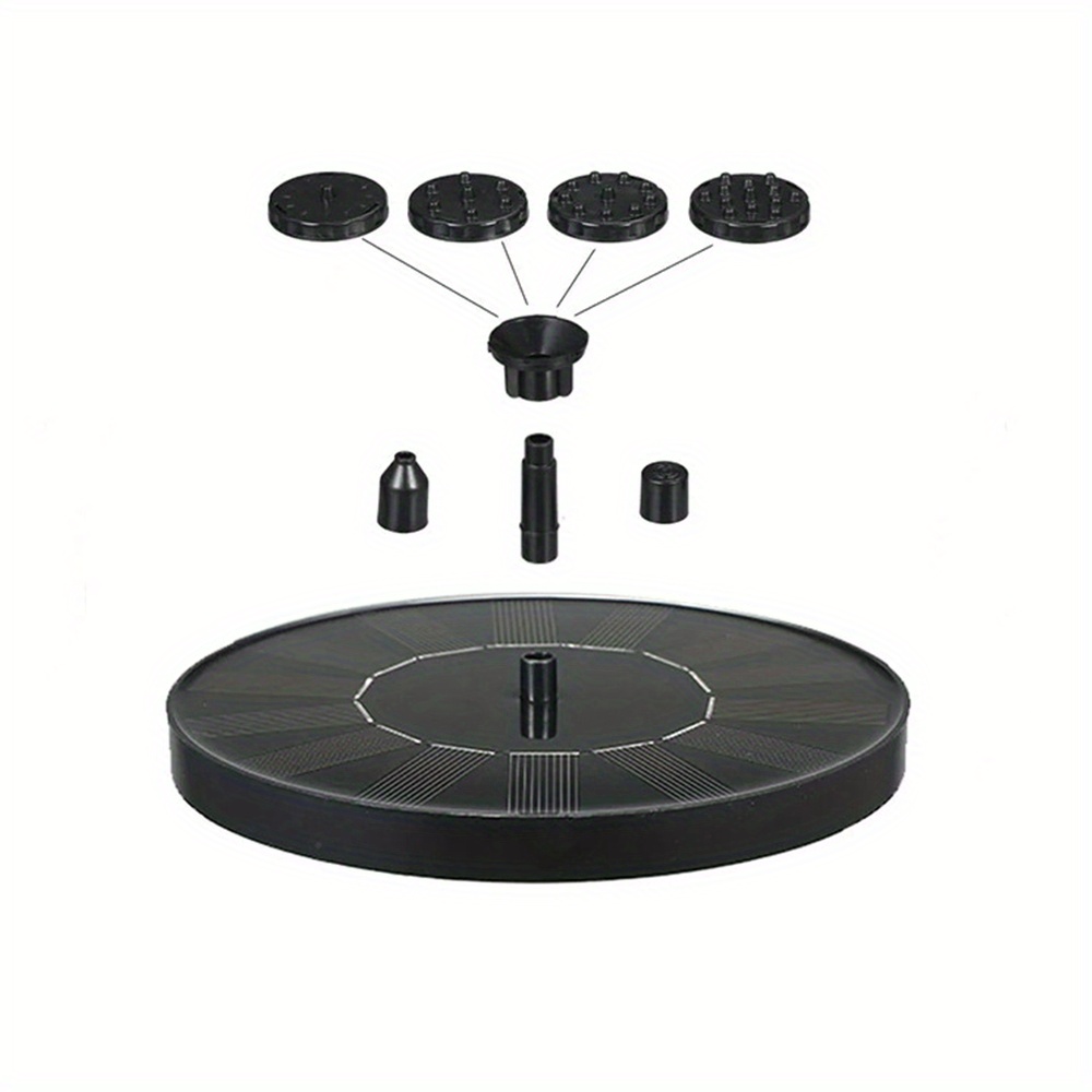 Floating Solar Fountain Water Pump - Плавающий солнечный фонтан для сада, водопад,
