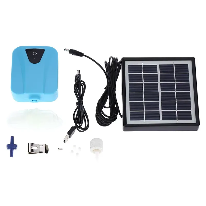 Solar Pond Aerator Oxygen Pump - Солнечный мини-насос на солнечной энергии с