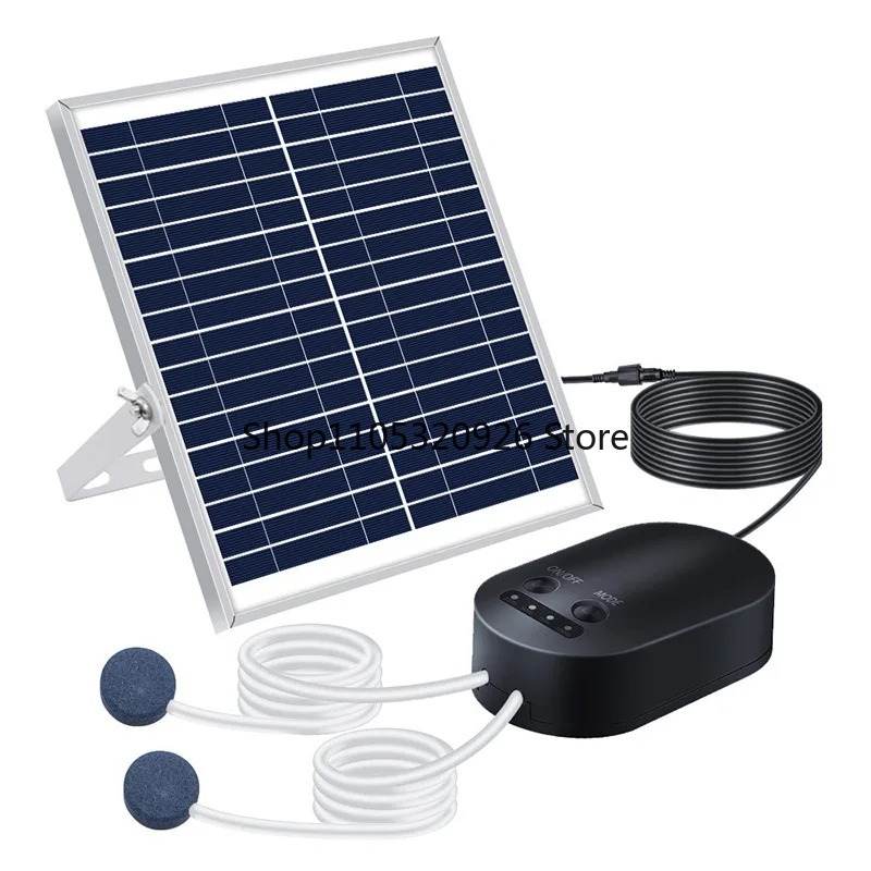 Solar Pond Aerator Oxygen Pump - Солнечный воздушный насос-аэратор 15 Вт с