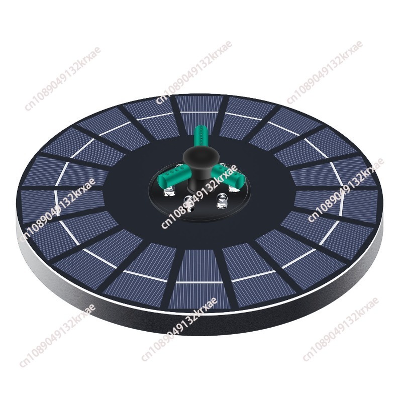 Солнечный фонтан с вращающейся – обзор и цена Floating Solar Fountain Water Pump