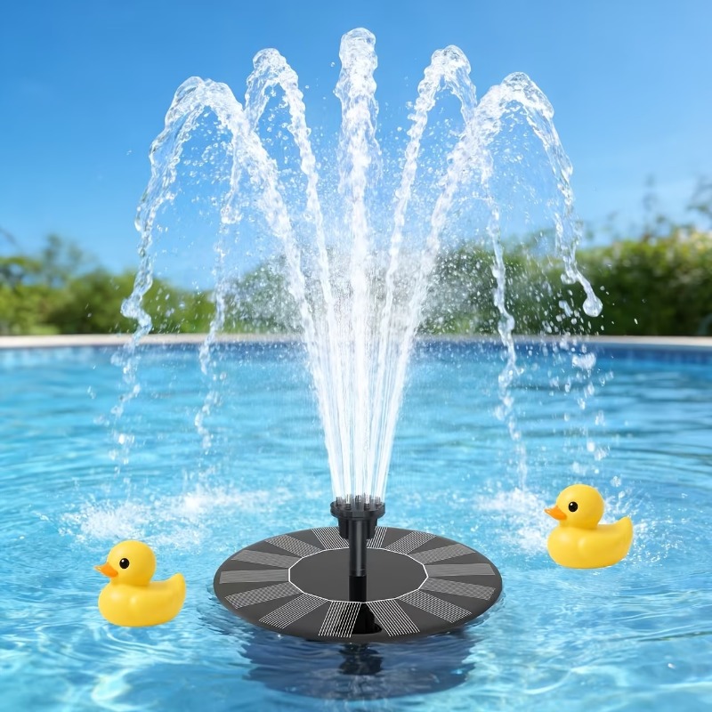 Солнечный насос для фонтана, 1 – обзор и цена Floating Solar Fountain Water Pump