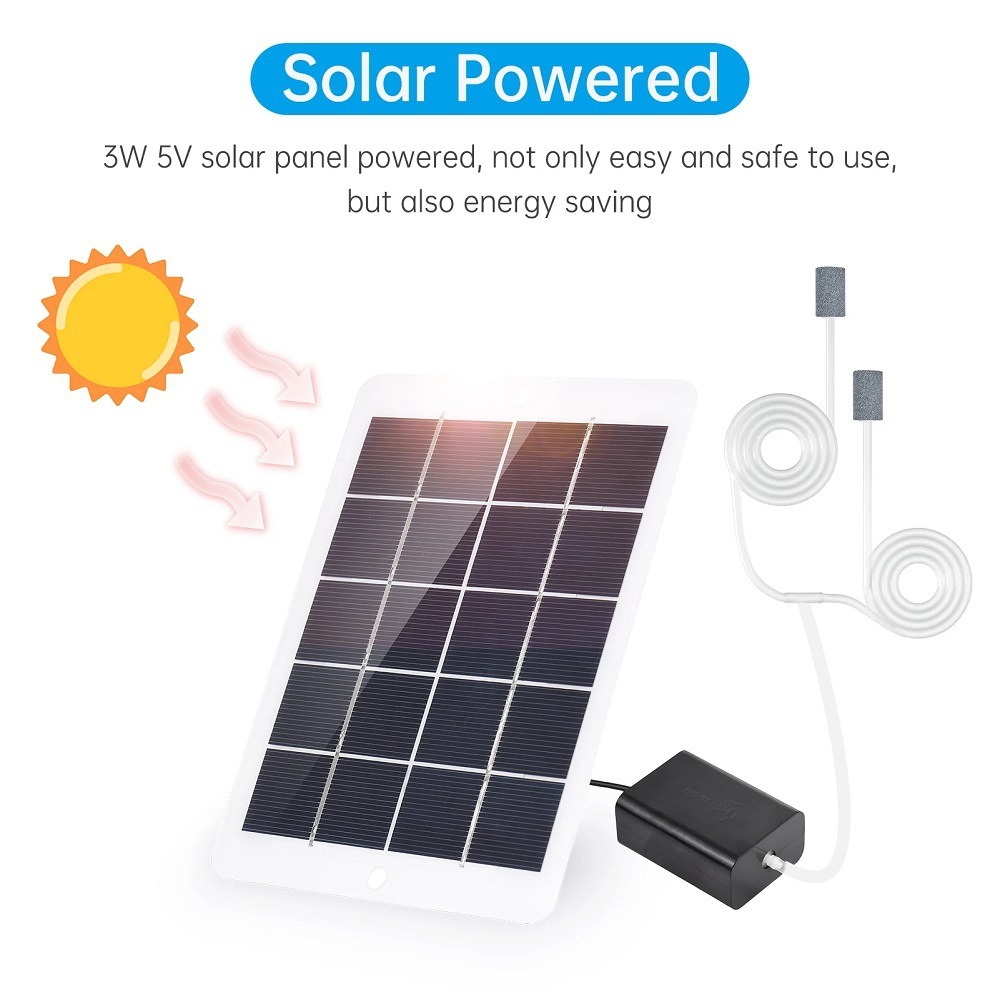Надежный солнечный кислородный – обзор и цена Solar Pond Aerator Oxygen Pump