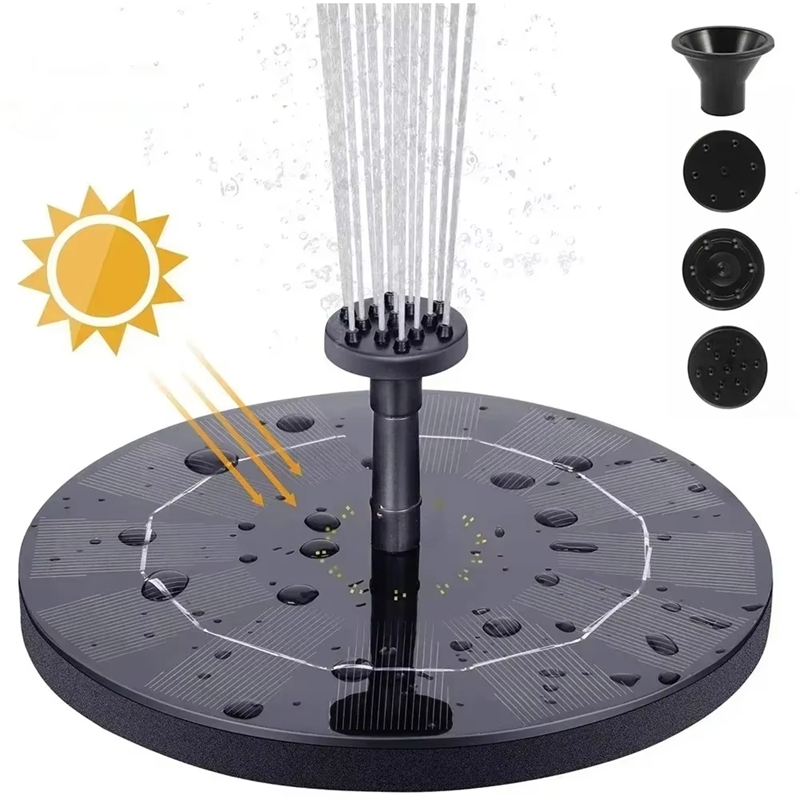Плавающий солнечный фонтан-нас – обзор и цена Floating Solar Fountain Water Pump